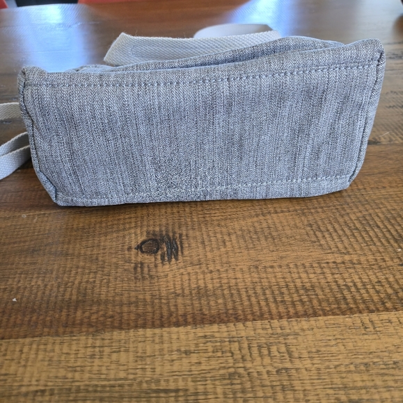 Kipling Charcoal Shoulder Bag with Logo - Picture 3 of 5